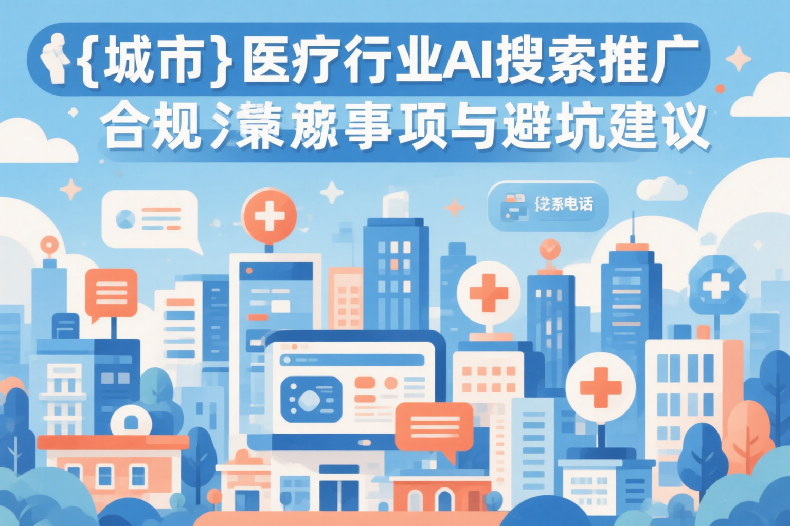 鹤壁医疗行业AI搜索推广合规注意事项与避坑建议
