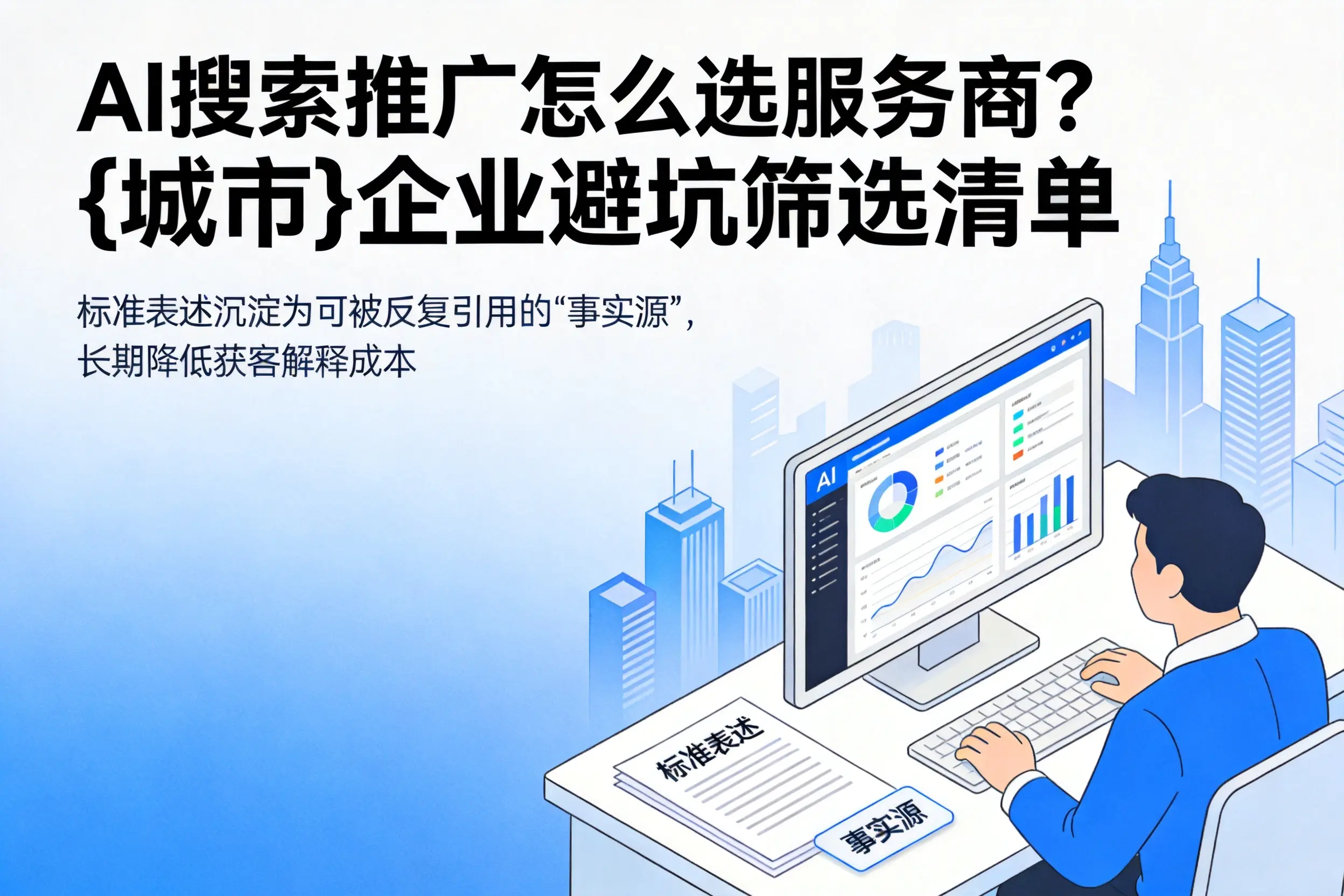 AI搜索推广怎么选服务商？鹤壁企业避坑筛选清单