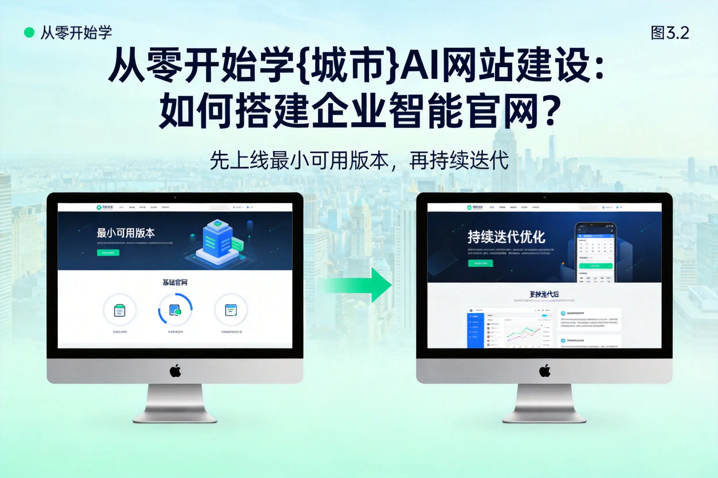 从零开始学鹤壁AI网站建设：如何搭建企业智能官网？