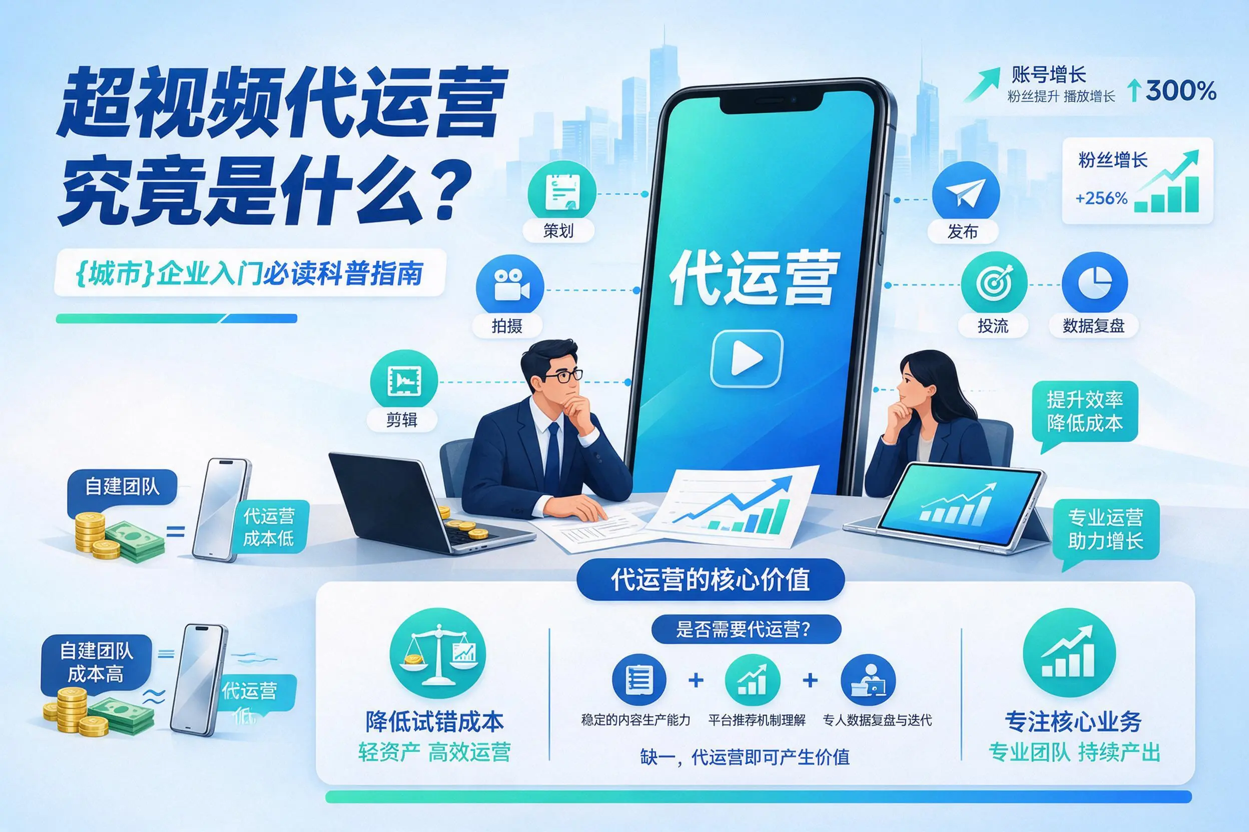 短视频代运营究竟是什么？鹤壁企业入门必读科普指南