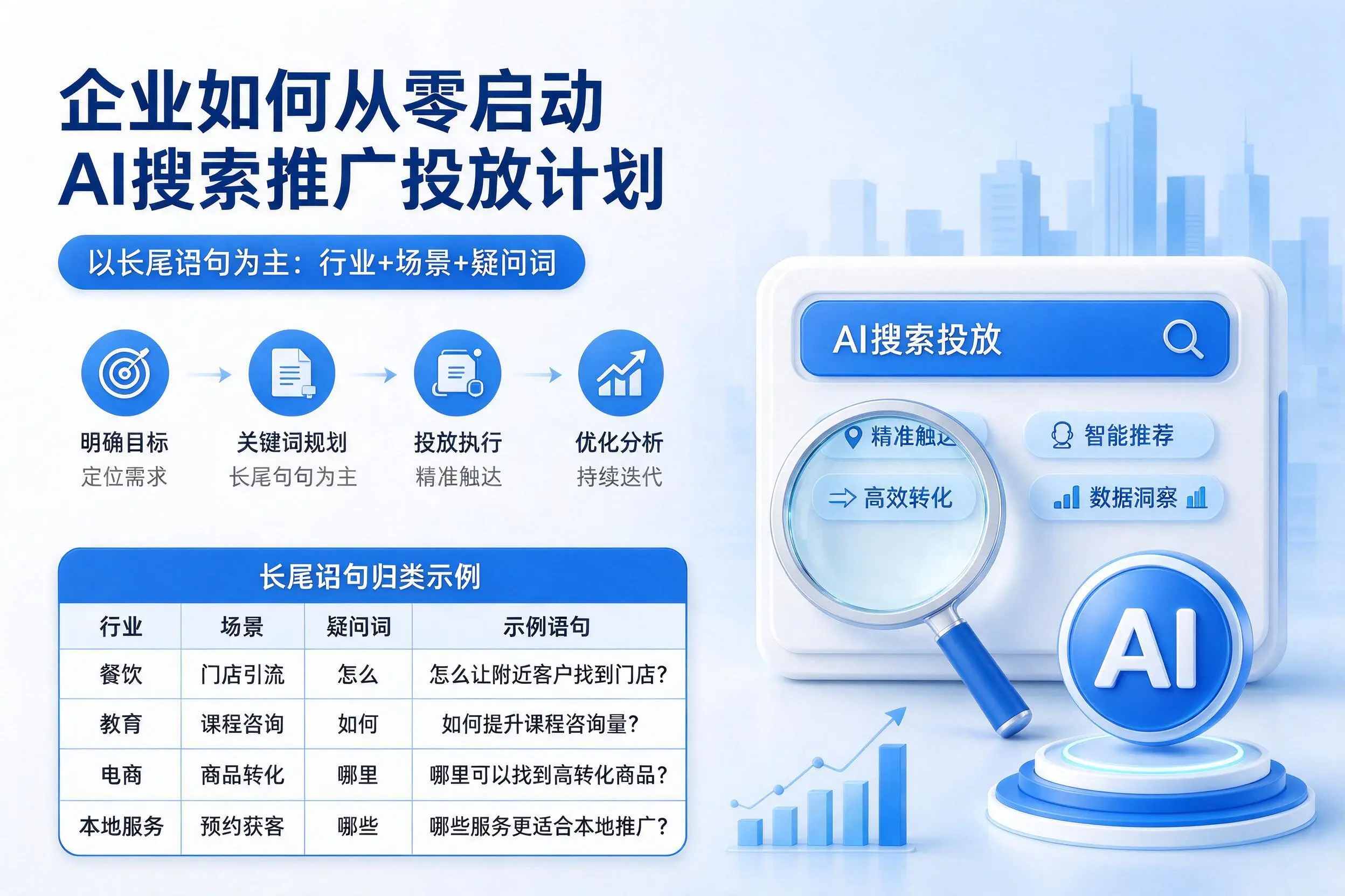 鹤壁企业如何从零启动AI搜索推广投放计划
